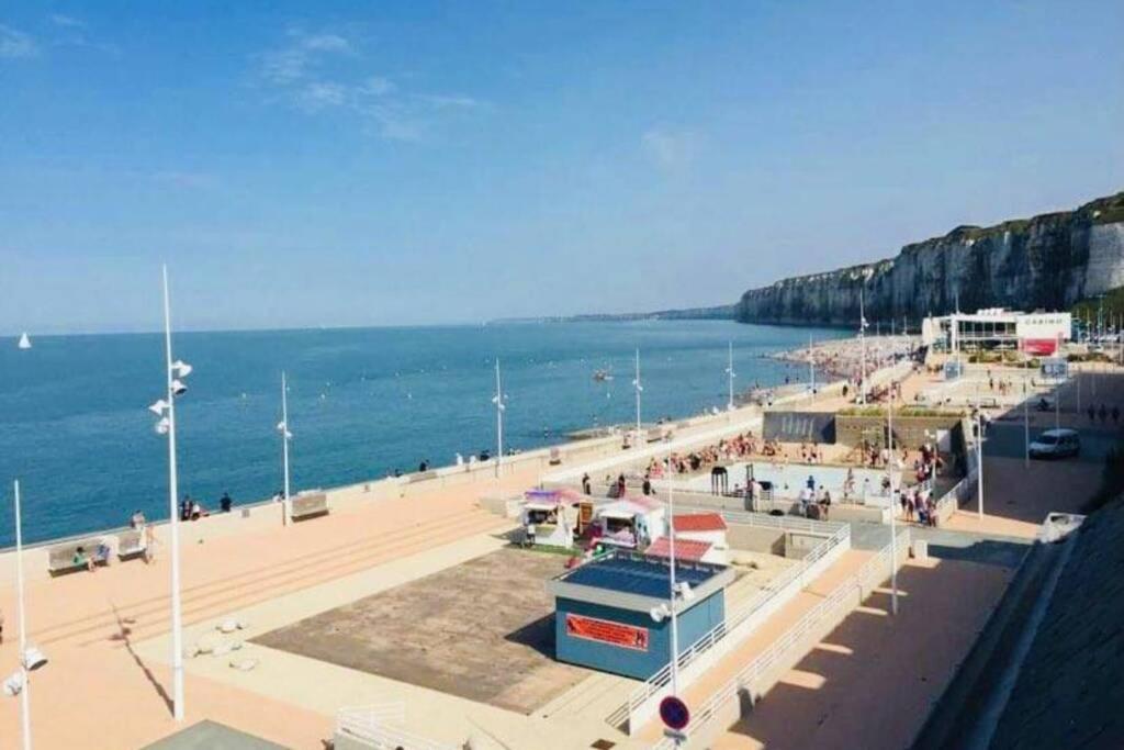 Appartement La Rotonde Vue Sur Mer Saint-Valery-en-Caux Bagian luar foto